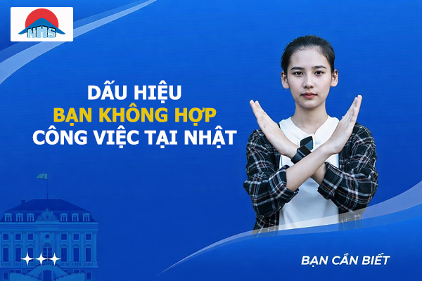 dấu hiệu bạn không hợp với công việc ở Nhật