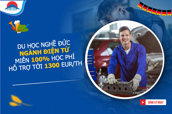 ngành cơ điện tử du học nghề đức